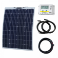 100W 12V REINFORCED SEMI-FLEXIBLE SOLAR CHARGING KIT